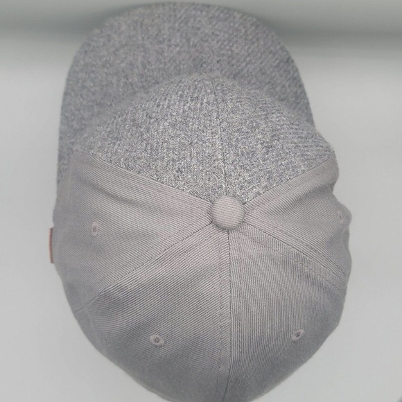 Kangol Flex Fit Baseball Cap Mens Size S/M Fitted Hat Tweed Gray Kangaroo - Picture 6 of 11